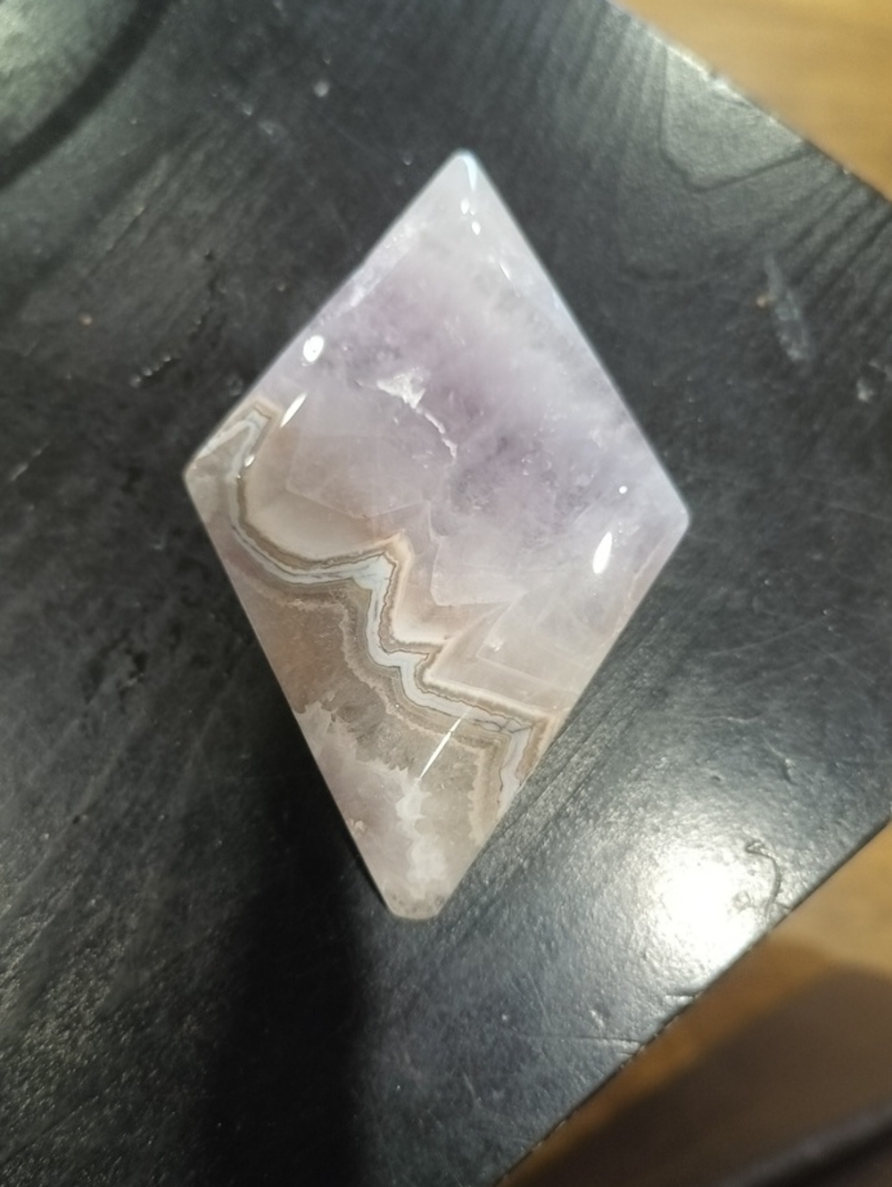 Amethyst Agate Crystal Kite